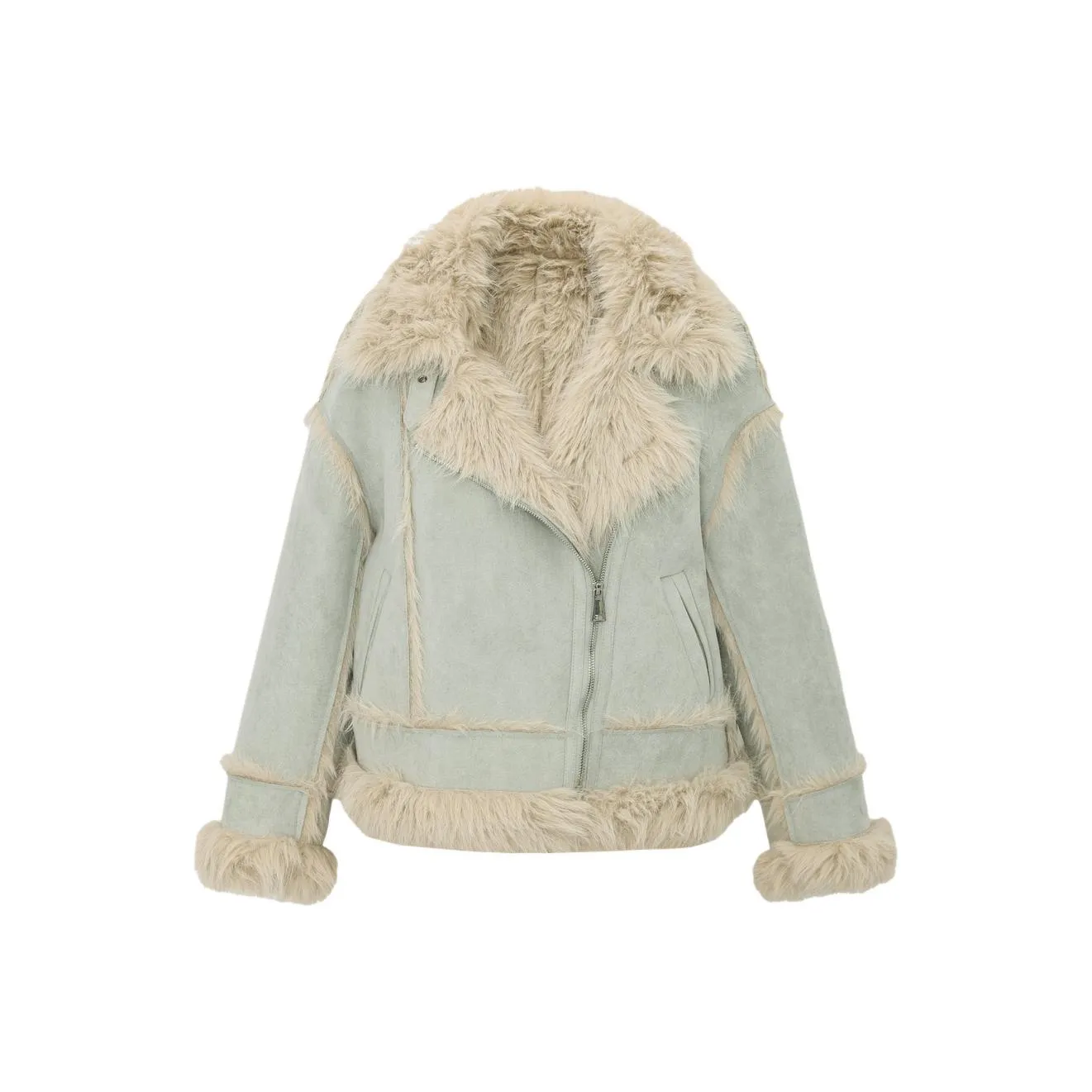 DITB Светло-небесно-голубой Женский Куртка