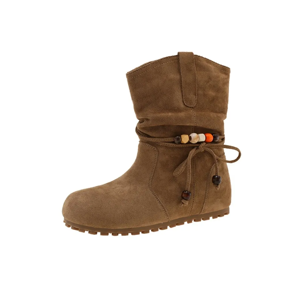 BINGO DUCK Женские ботильоны с кисточками