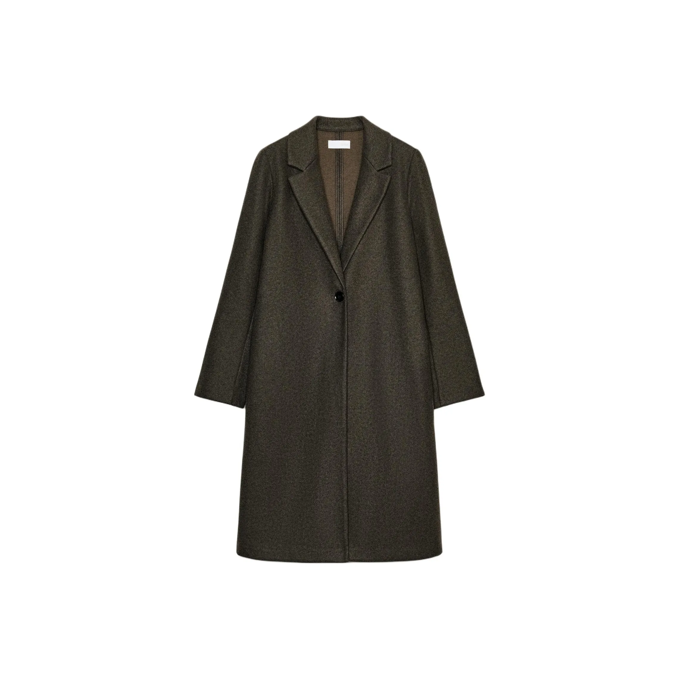 ZARA Collaboration Зебра С принтом Коричневый Женский Пальто