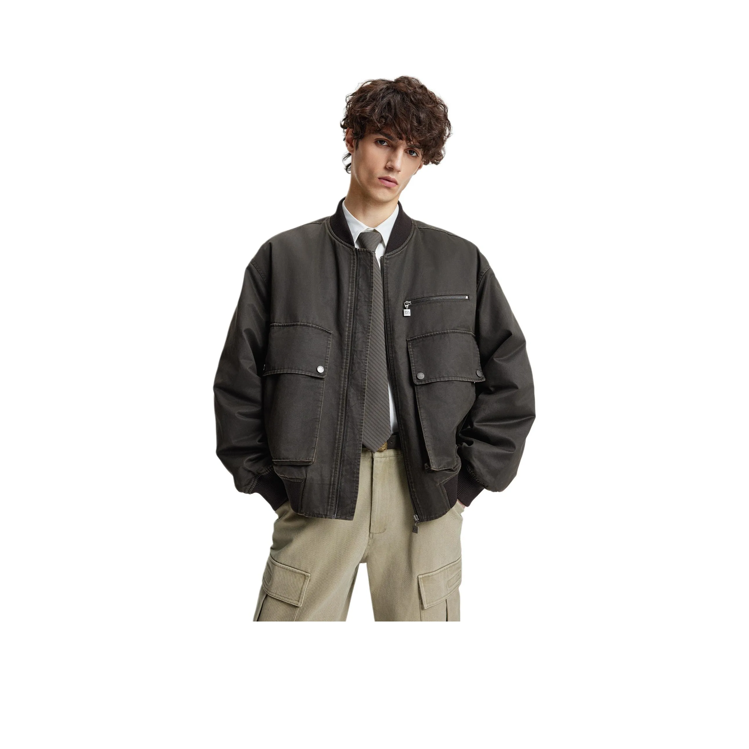 Bodydream Army Green Мужской пуховик