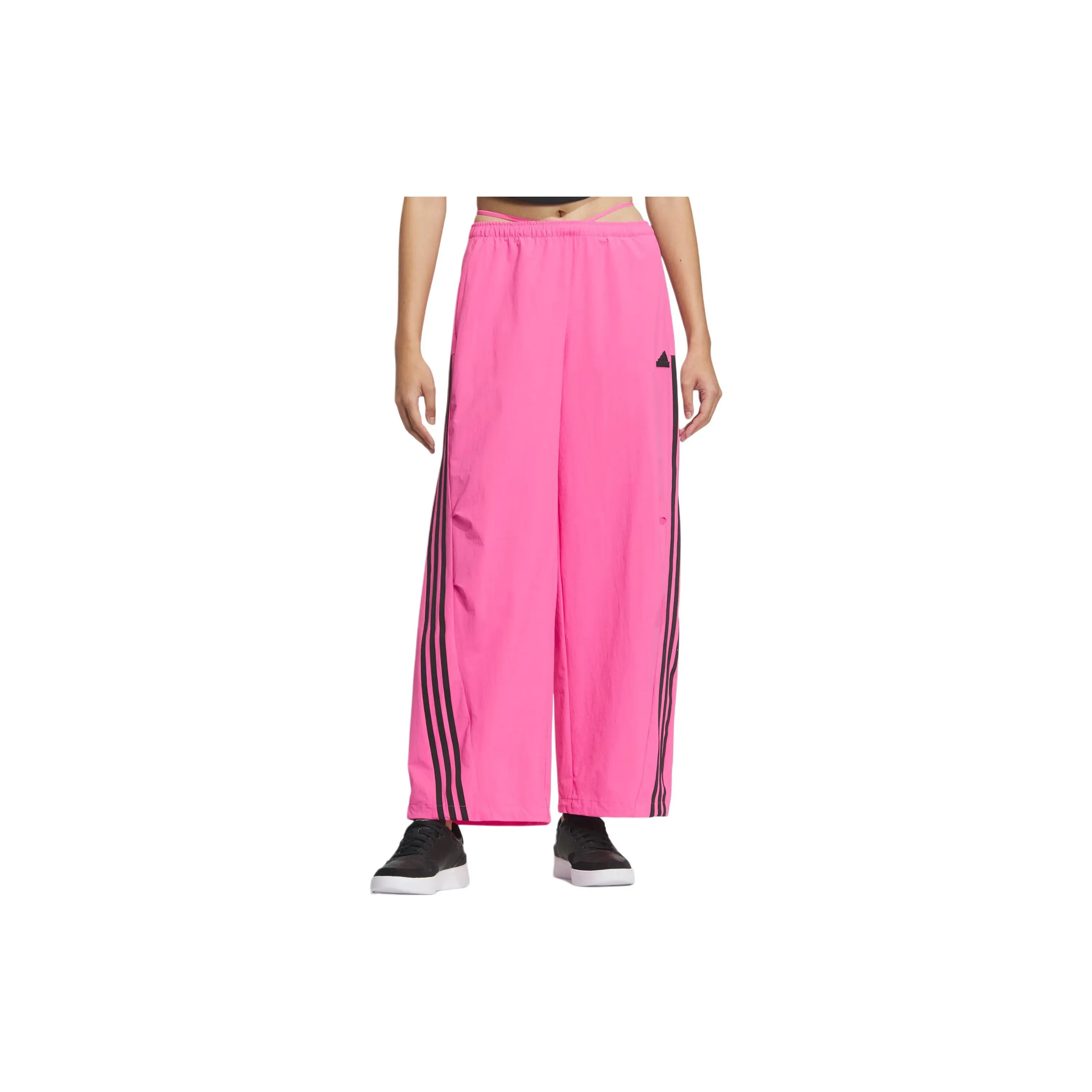 Adidas STRETCHY Tracksuit Bottoms Повседневные брюки Женские Pulse Фиолетовый Черный
