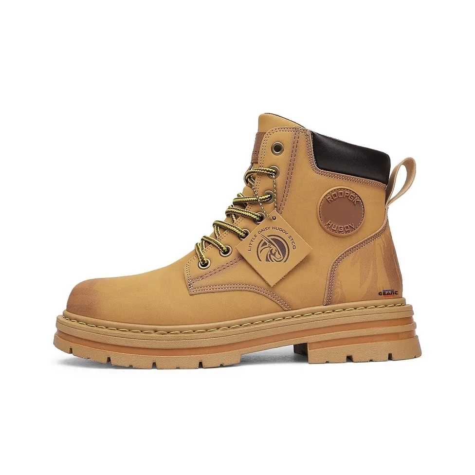 GEANC Martin Boots Yellow Men's
