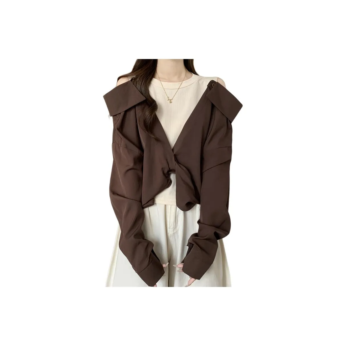 LANGQING Женские рубашки