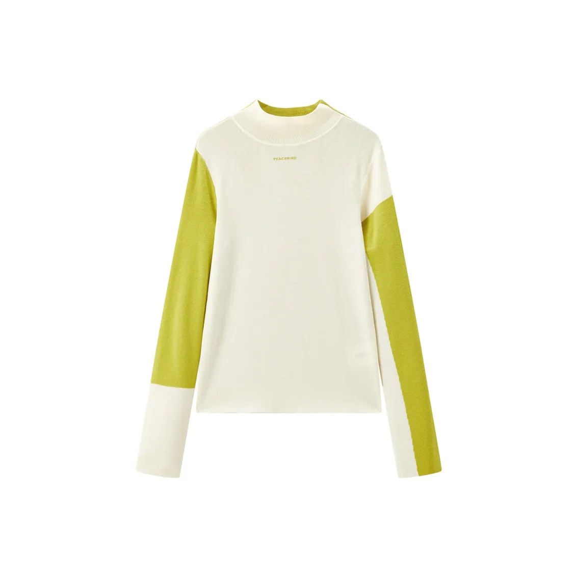 PEACEBIRD Яркий Лаймово-зеленый Женский Трикотаж