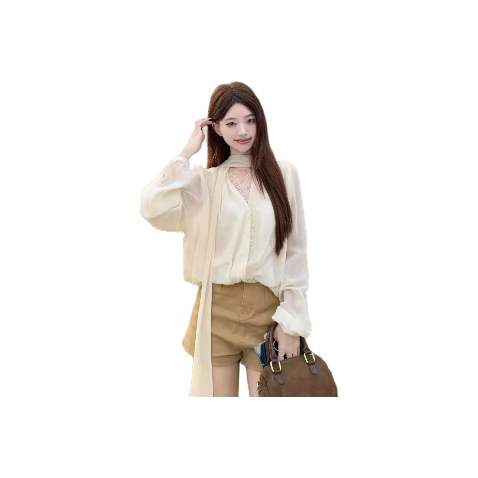 LANGQING Женские рубашки