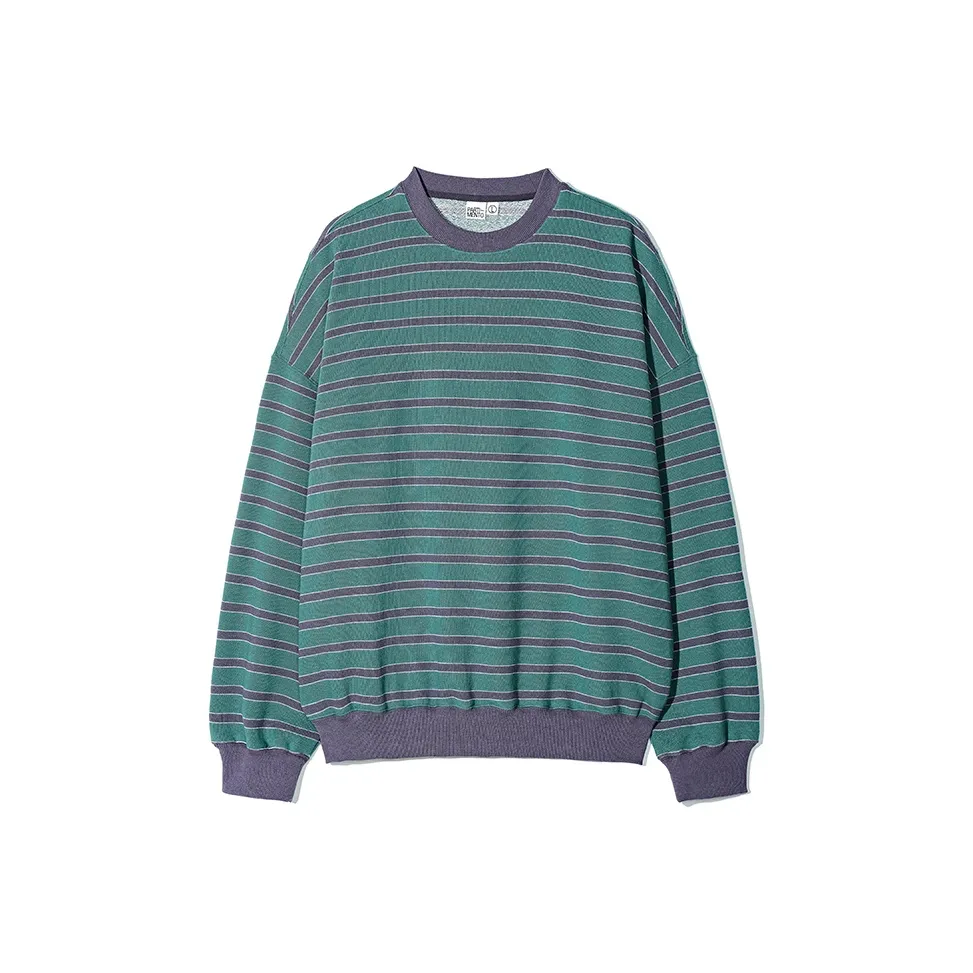 PARTIMENTO Зеленый Фиолетовый Мужской Свитшот