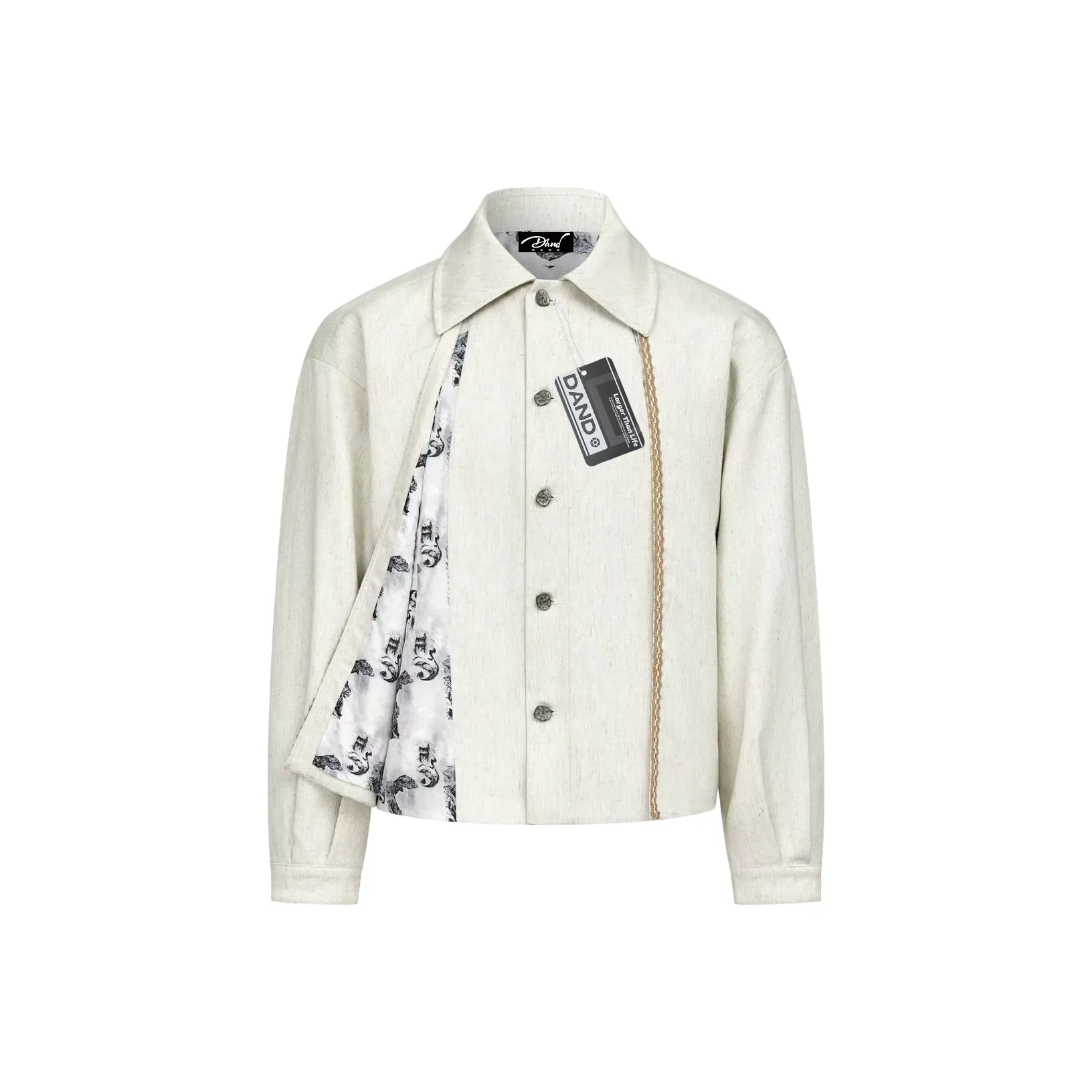 DAND Бежевый Унисекс Куртки