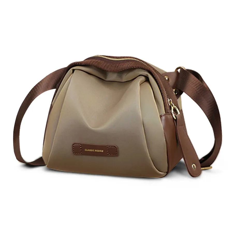 VINEY Сумка через плечо из ткани маленькая женская хаки