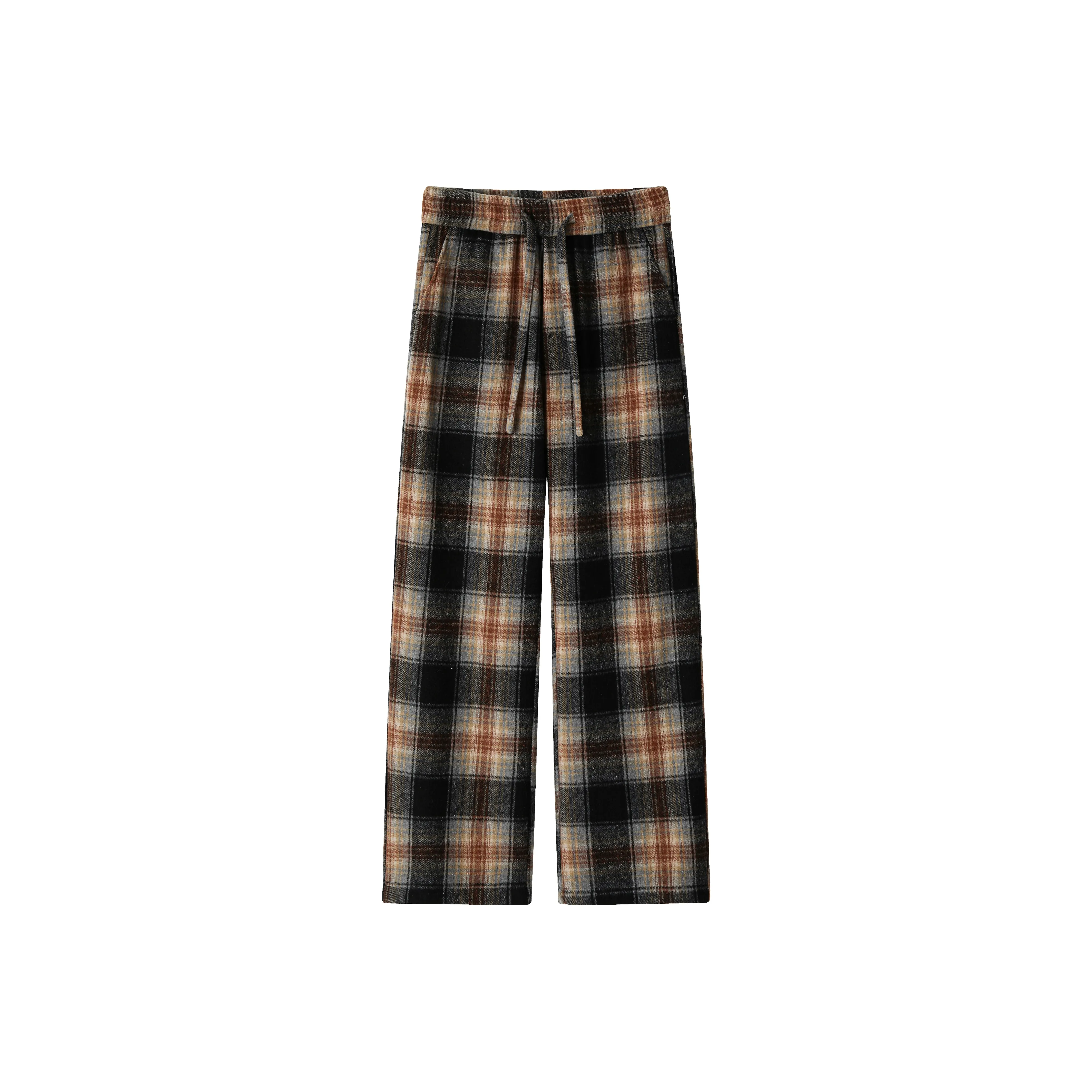 ZIXUN Винтажные красные унисекс повседневные штаны