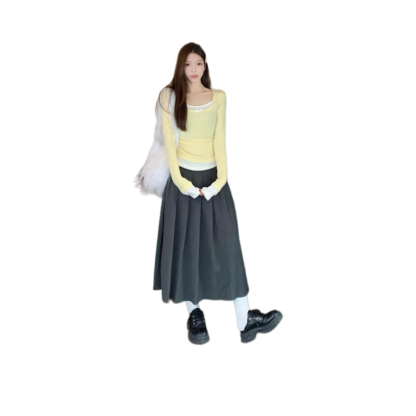 SIBEIER Женский Трикотаж Желтый