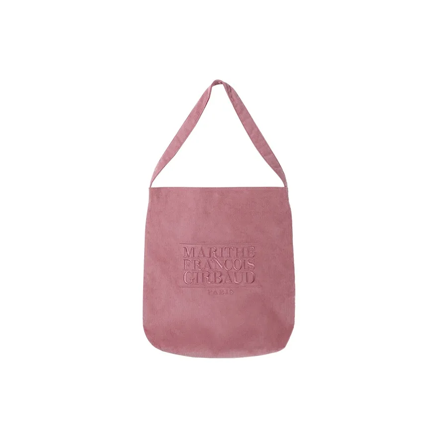 Marithe Francois Girbaud Хлопок Сумка Средняя Унисекс Розовая Темно-Коричневая
