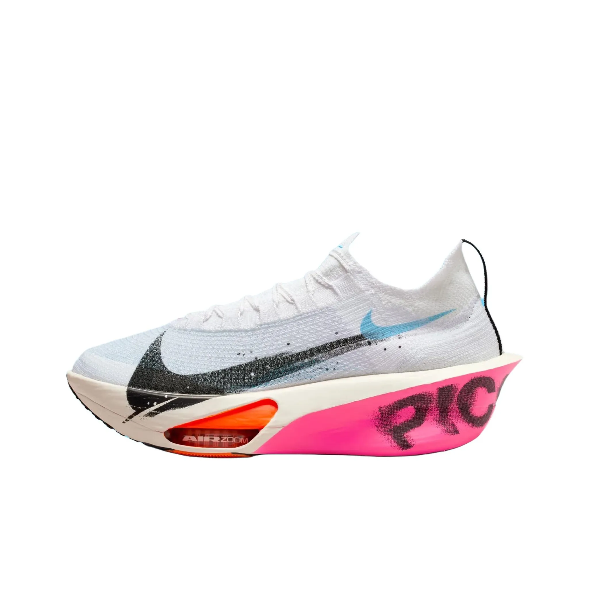 Nike Alphafly 3 Беговые кроссовки Унисекс Белый Черный Розовый