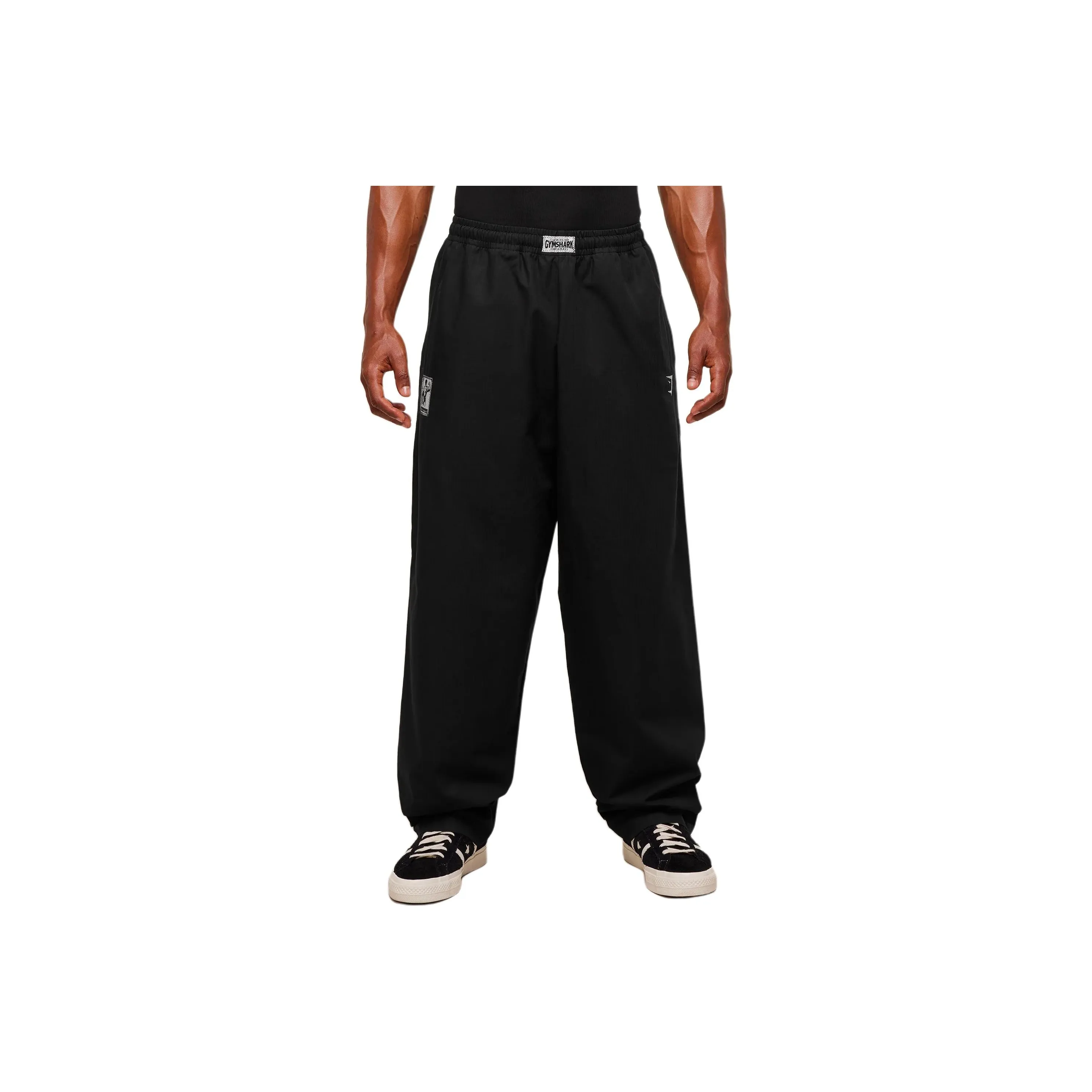 GYMSHARK Мужские спортивные брюки черного цвета