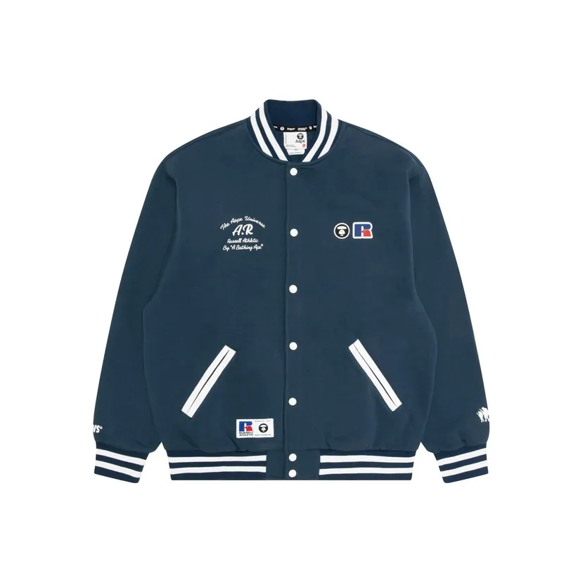 Aape BAPE x Russell Athletic Co Бренд Мужские Свитшоты
