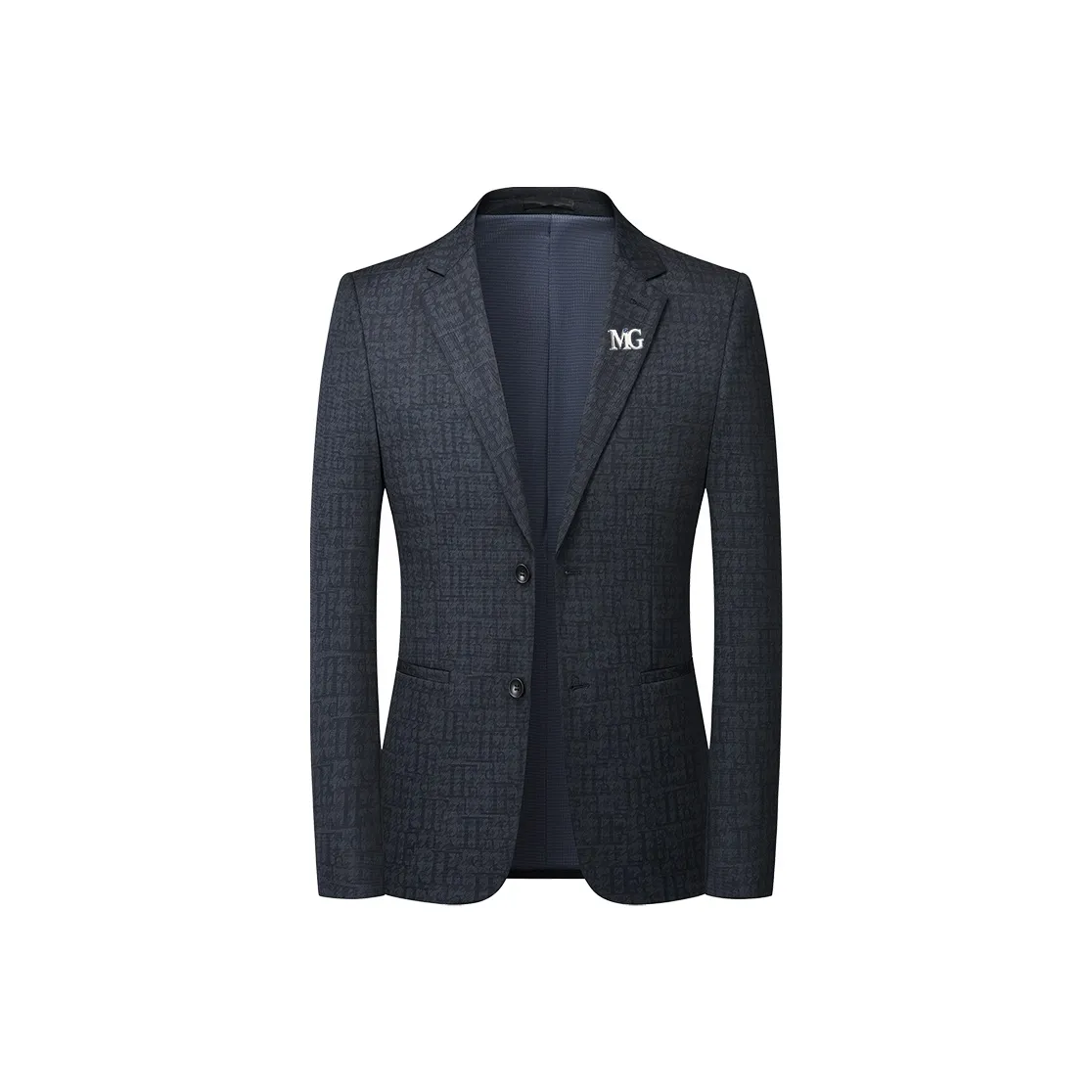 MG Черные Мужские Деловые Костюмы