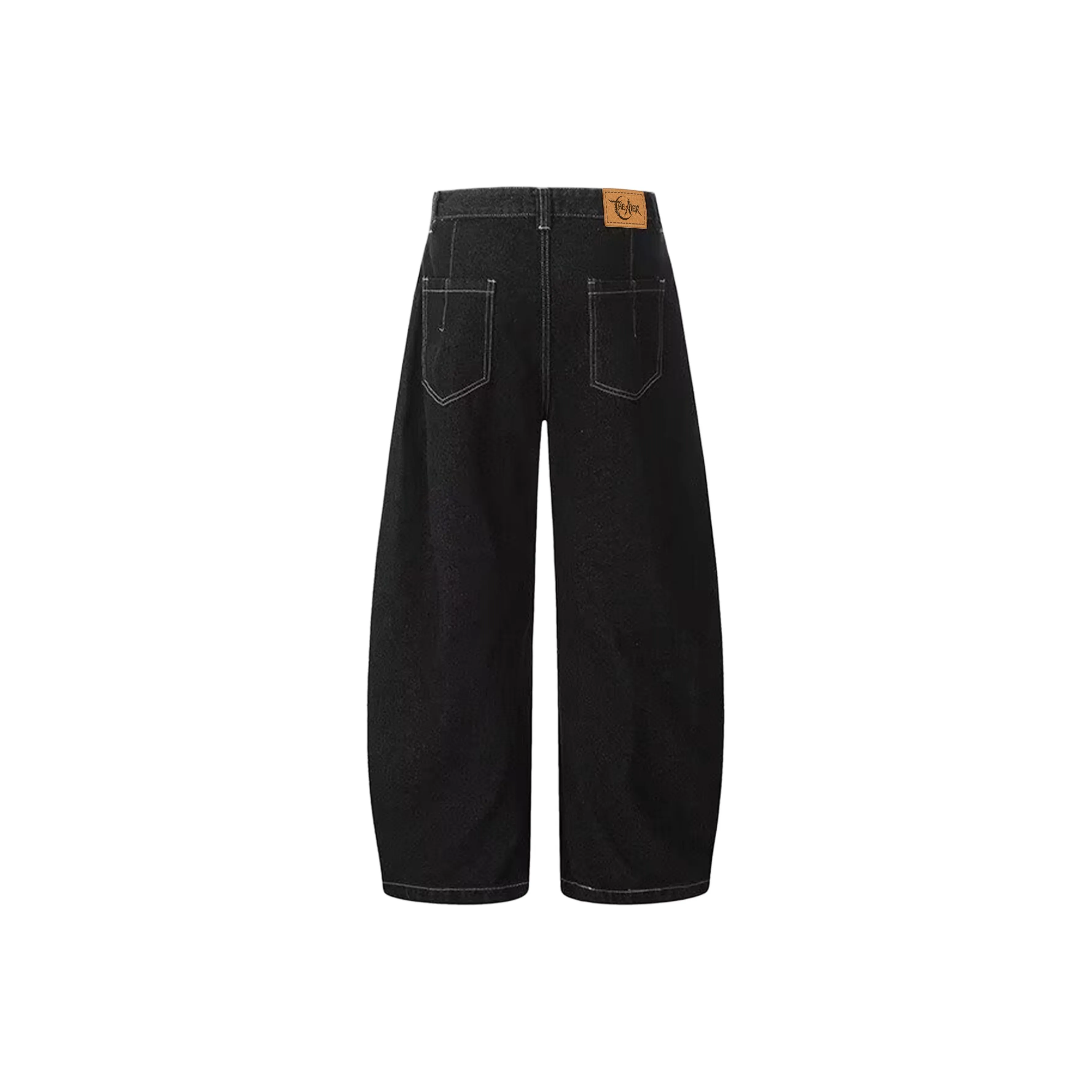 THE AIER Черные Унисекс Джинсы