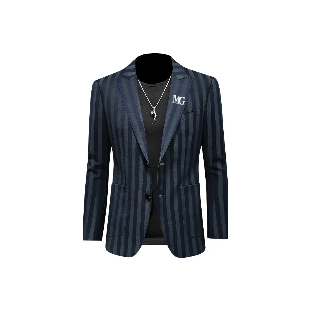 MG Арбузный Зеленый Мужской Деловые костюмы