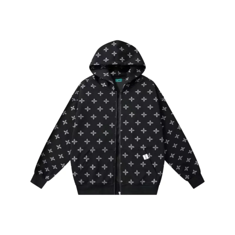 Wang Leshi Черный Женский Свитшот