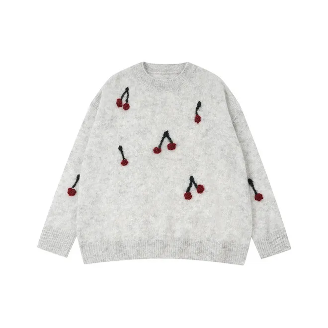 FAIRFAFO Серый Женские Свитера