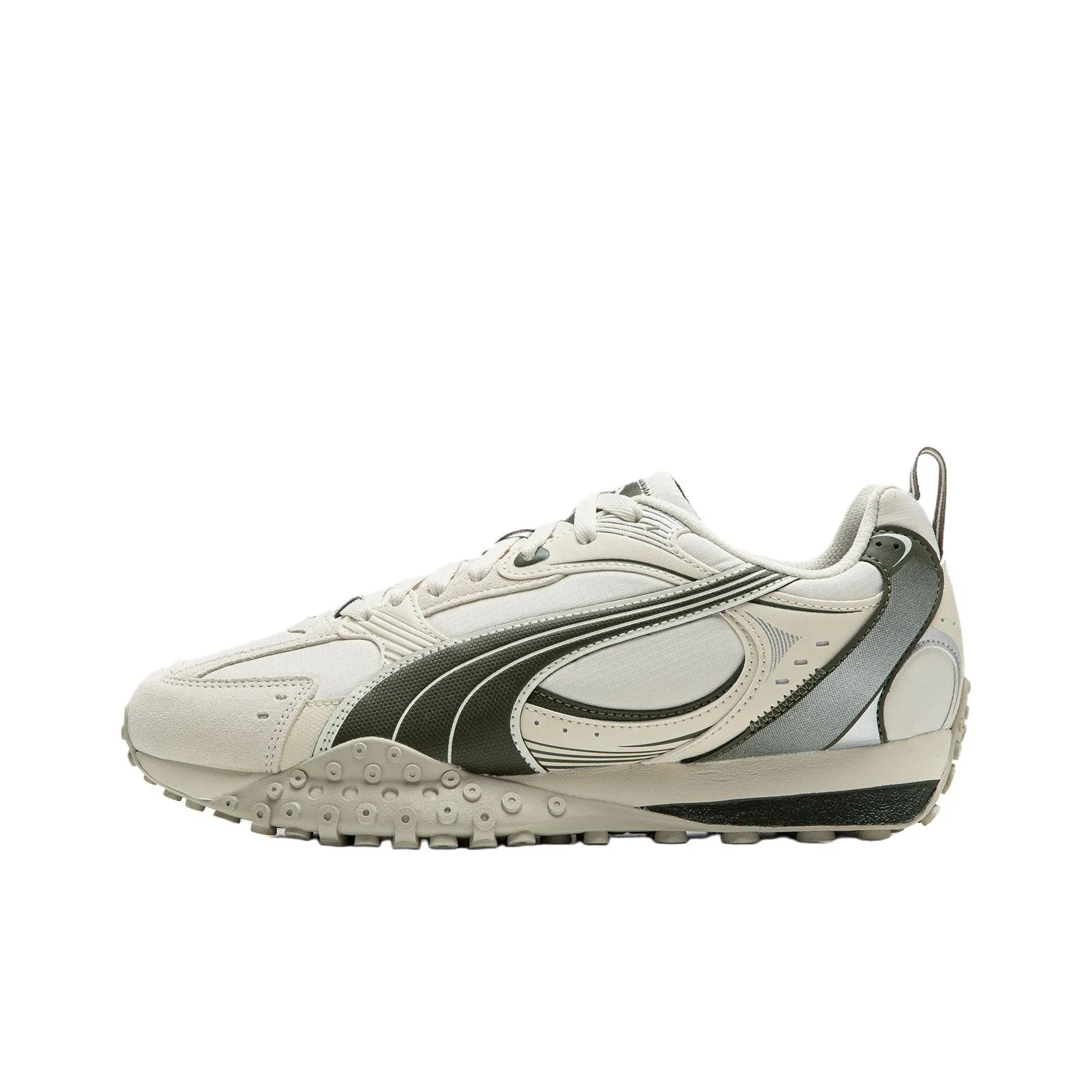 PUMA Низкий Топ Повседневная Обувь Унисекс Белый Серебряный