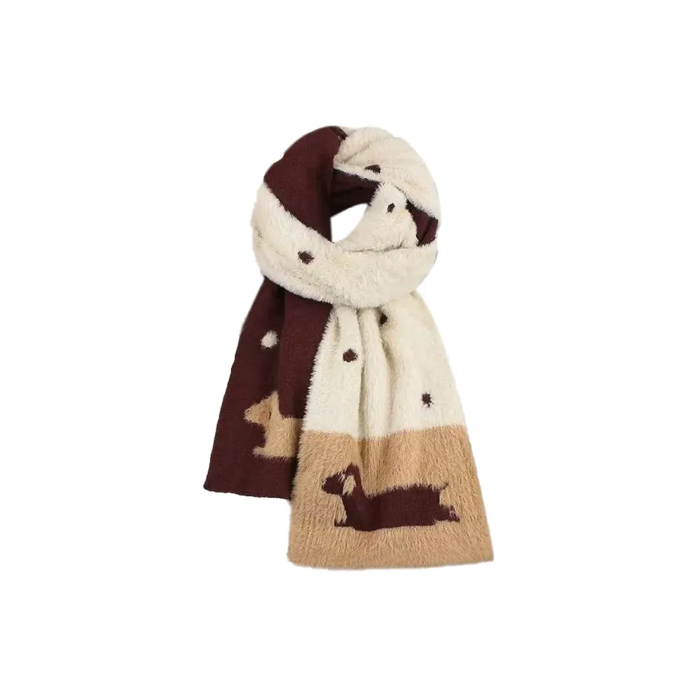 IOTS Полиэстер Трикотаж Шарфы Унисекс