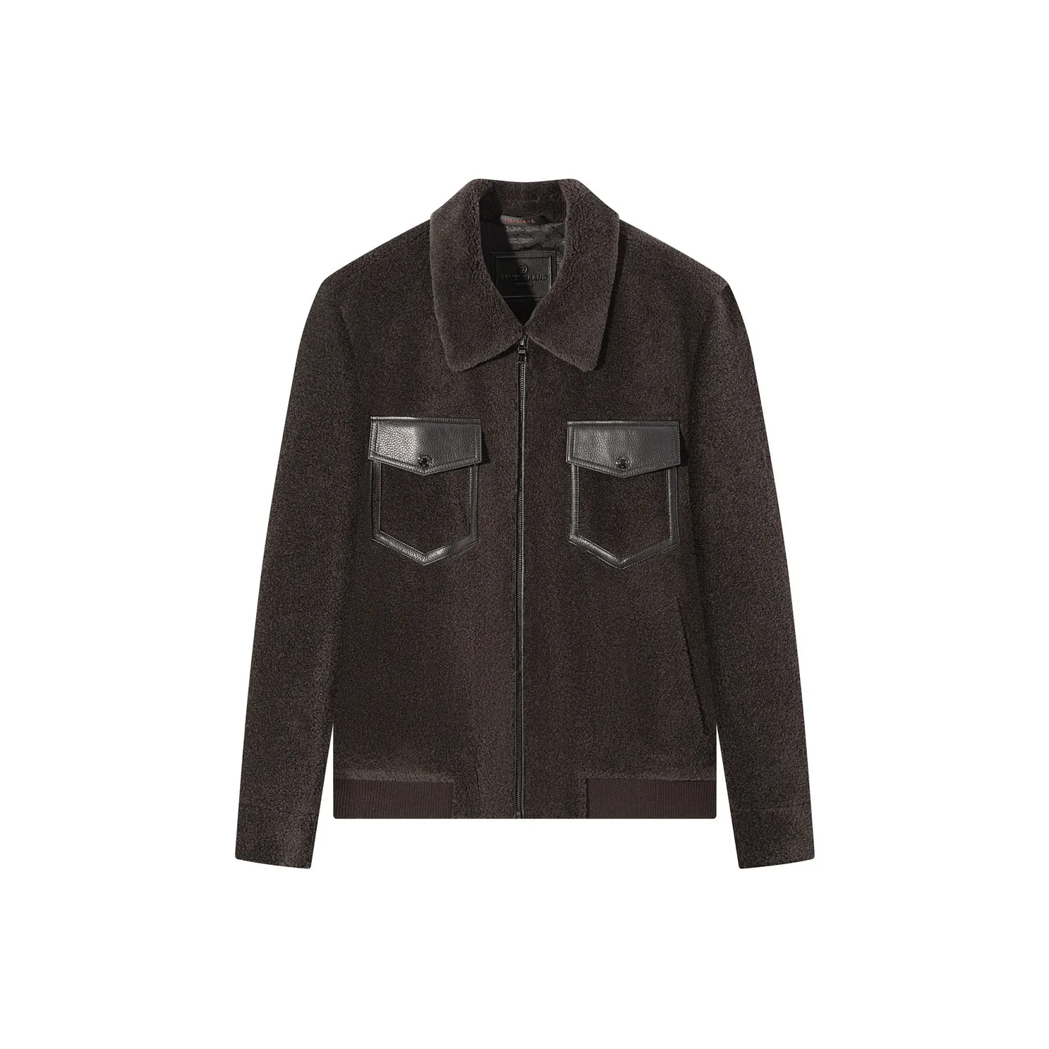 Seven Умбра Мужская кожа и мех