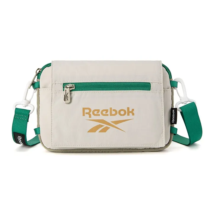 Reebok Ткань Сумка через плечо Унисекс Туманный зеленый