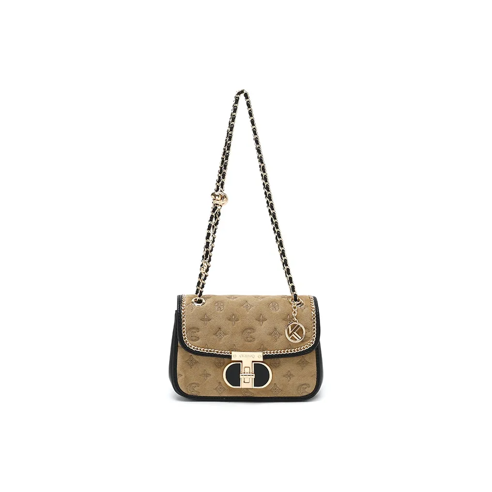 BETTINA VIVIAN ПУ (полиуретан) Сумка через плечо Женская Матовый Коричневый