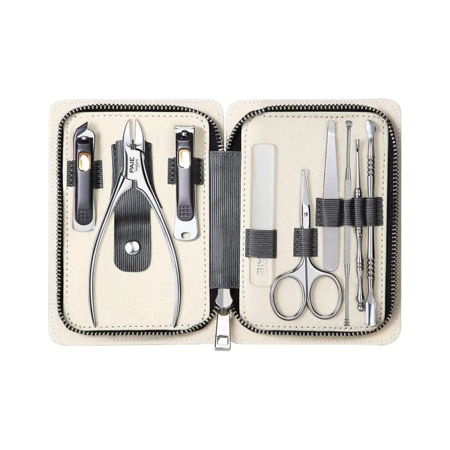 RULINSHI Анти-брызговый набор для стоп и ногтей с плиерсами в форме V