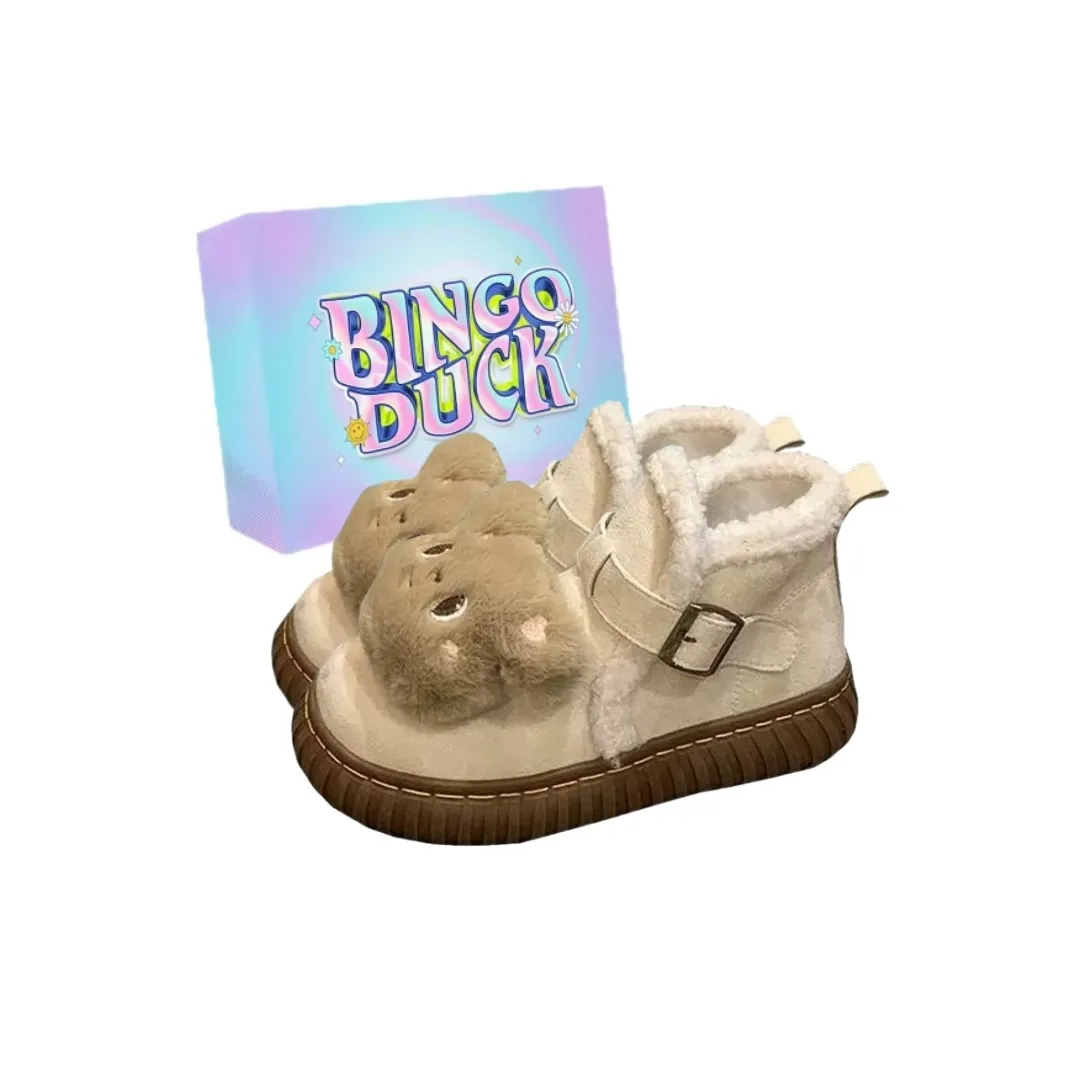 BINGO DUCK Платформа Сноубутсы Женские
