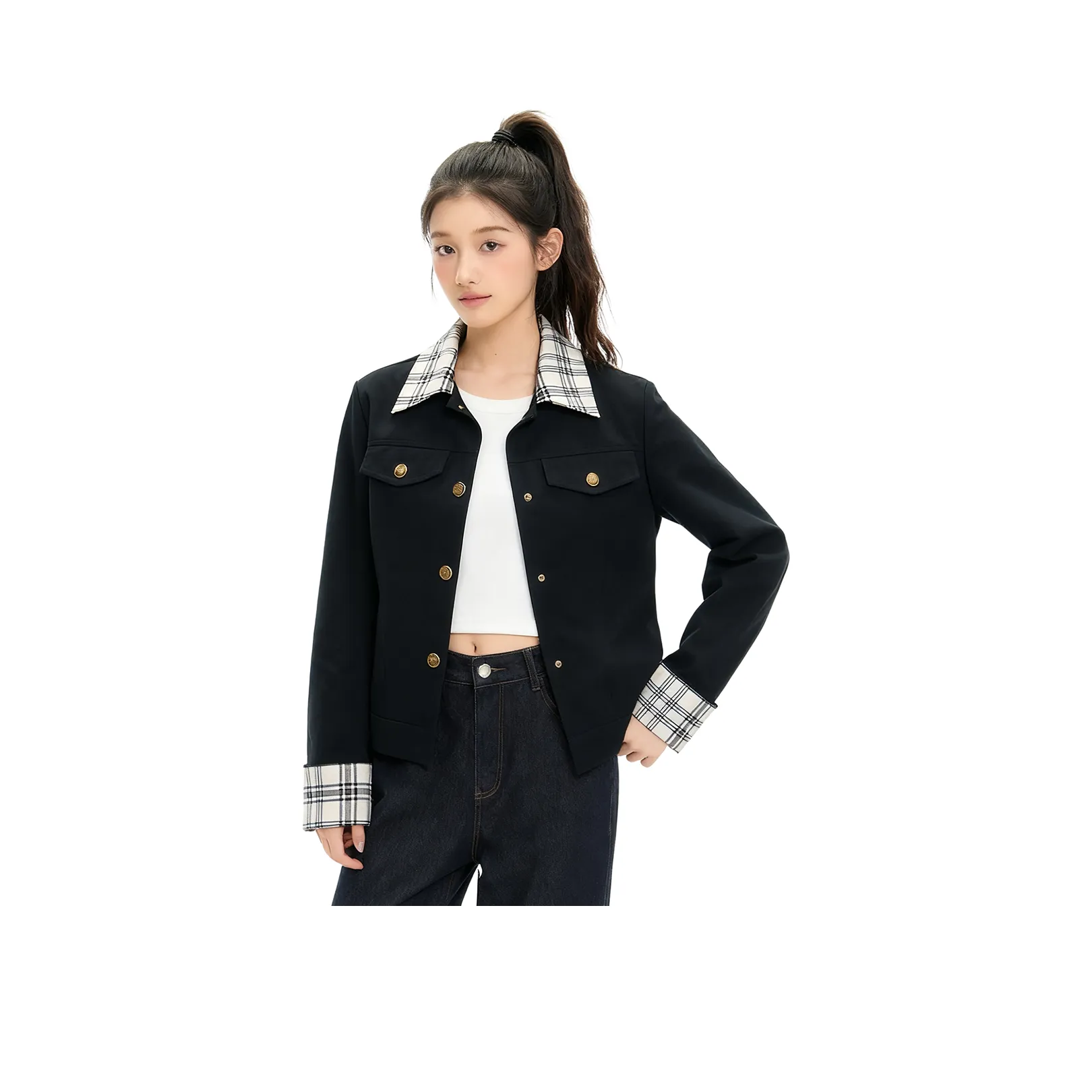 AURORA MUSE Темно-синие женские куртки