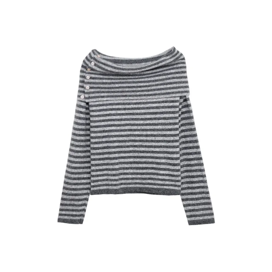 UNSPECIFIED Вырез лодочкой Свитер Женские