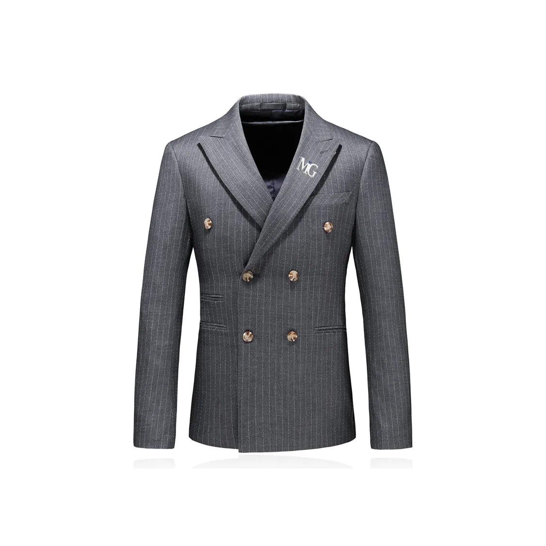 MG Серый Мужской Деловые костюмы