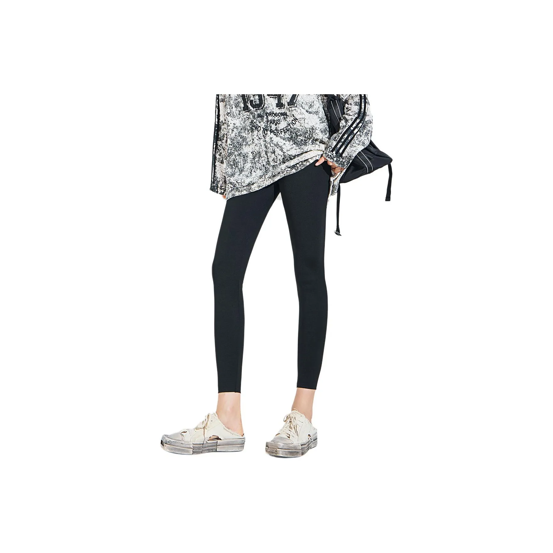 MUGUOGUOMU Осенние Леггинсы Облегающий крой Женские