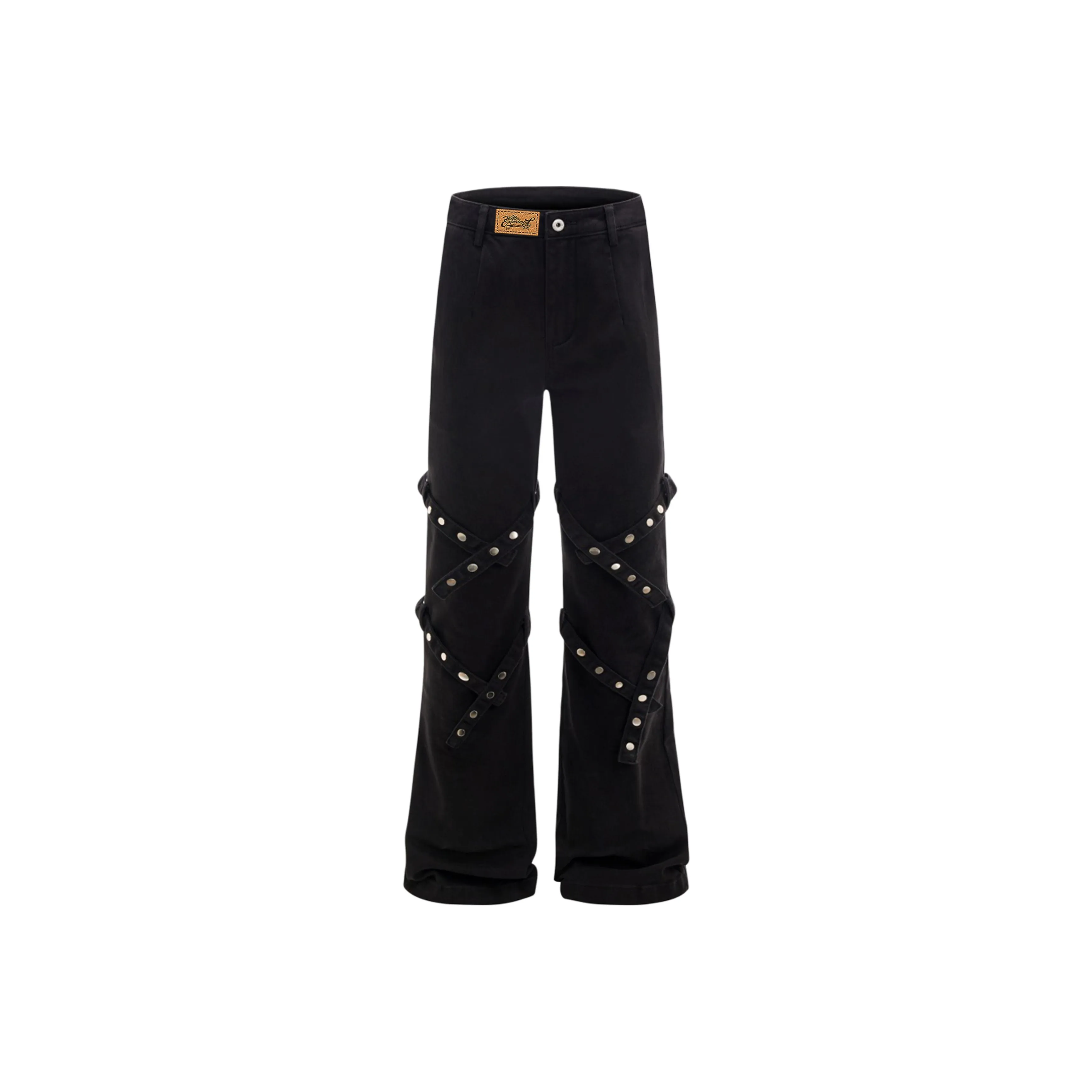 WELTER EXPERIMENT Черные Унисекс Джинсы