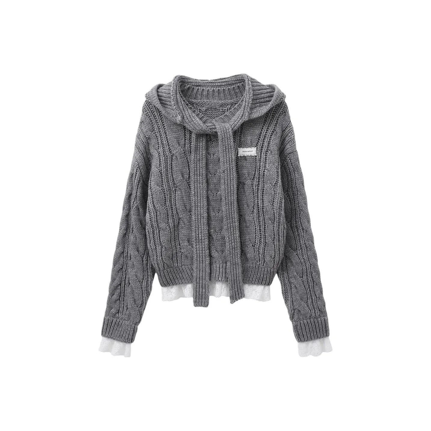 Another alley Серый Женский Трикотаж