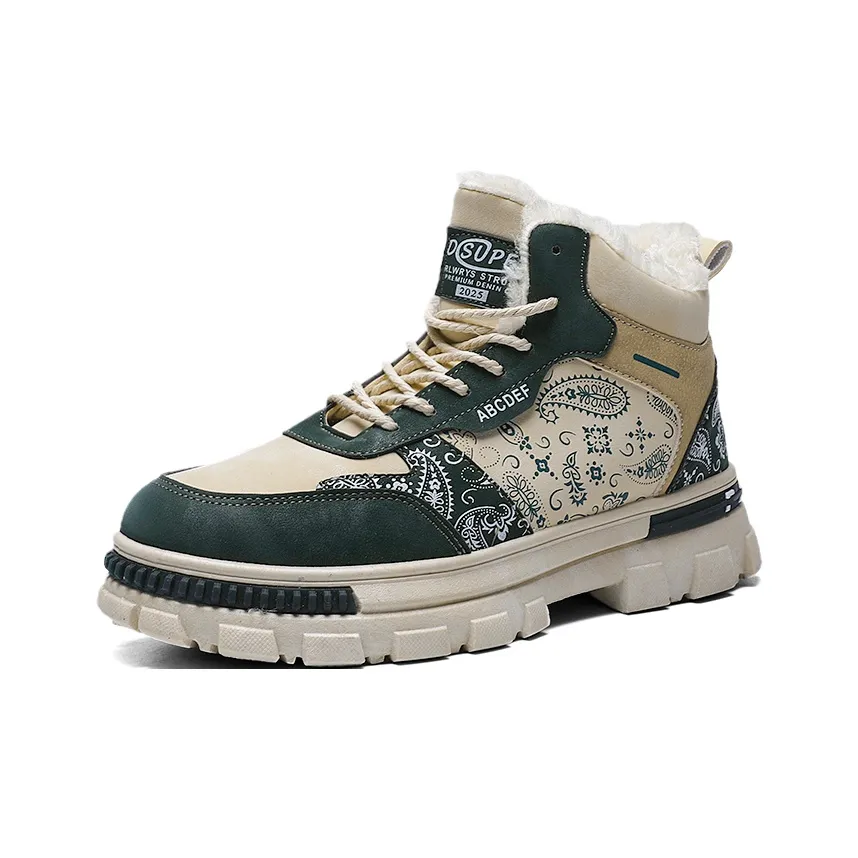 SHOUBA Высокие кроссовки для скейтбординга мужские