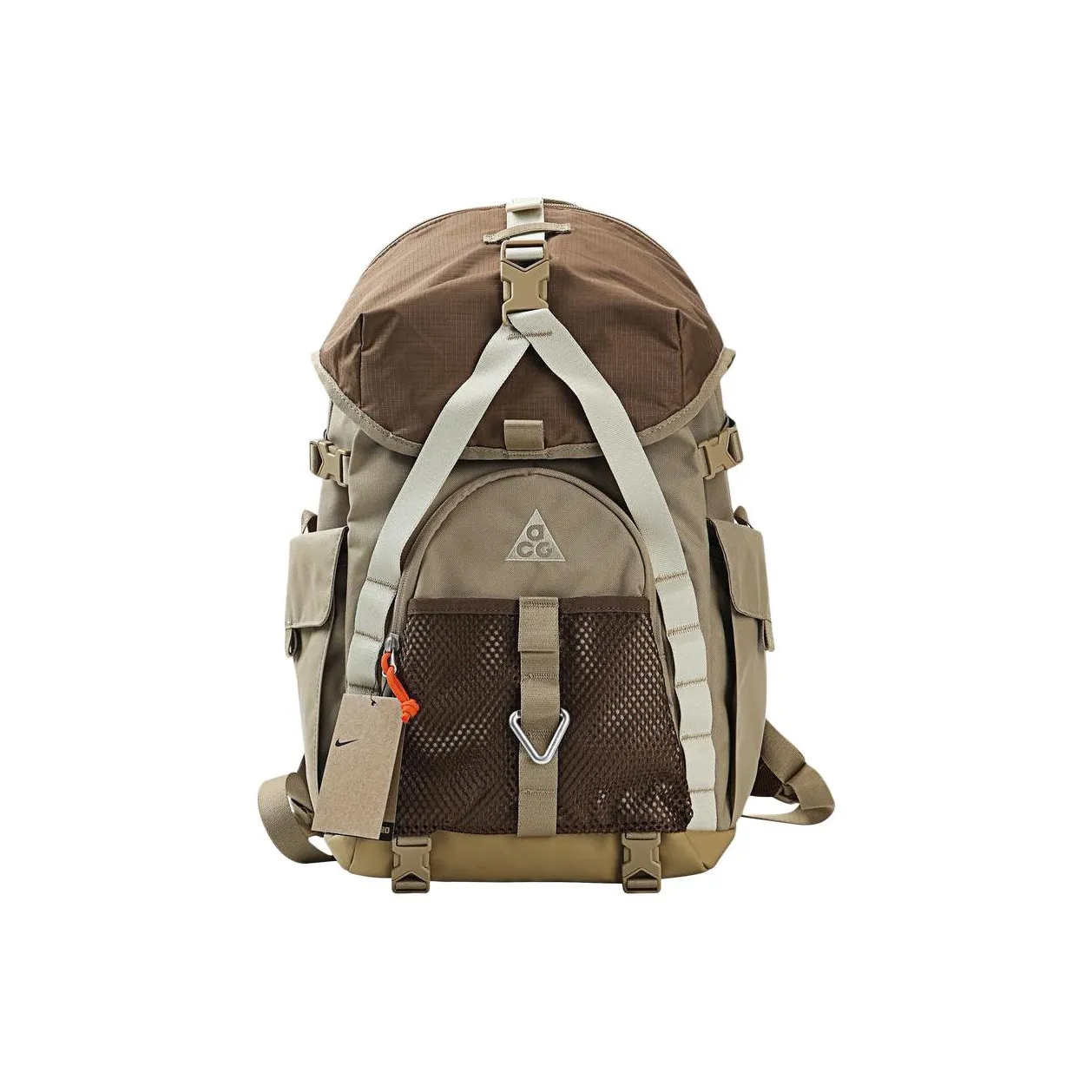 Nike Полиэстер Рюкзак Унисекс Хаки