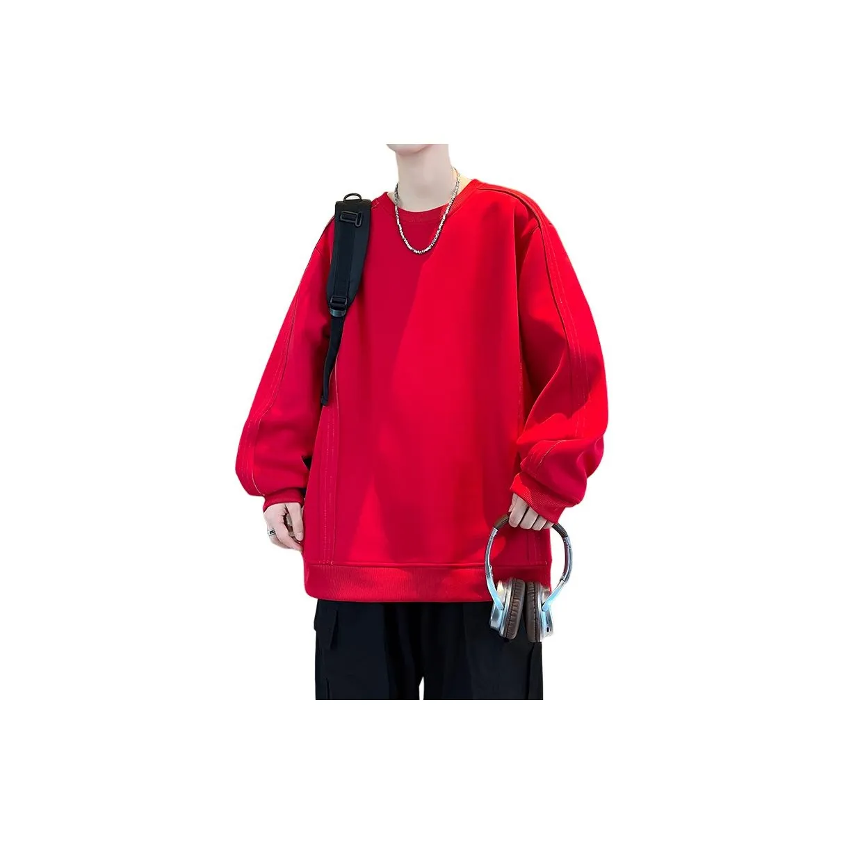 TESTUNG Red Unisex Свитшоты