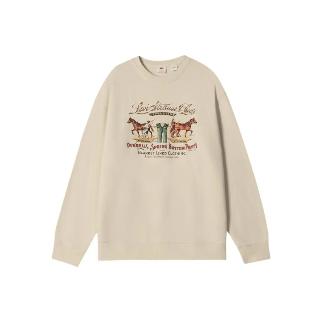 Levis Белый Мужской Свитшот