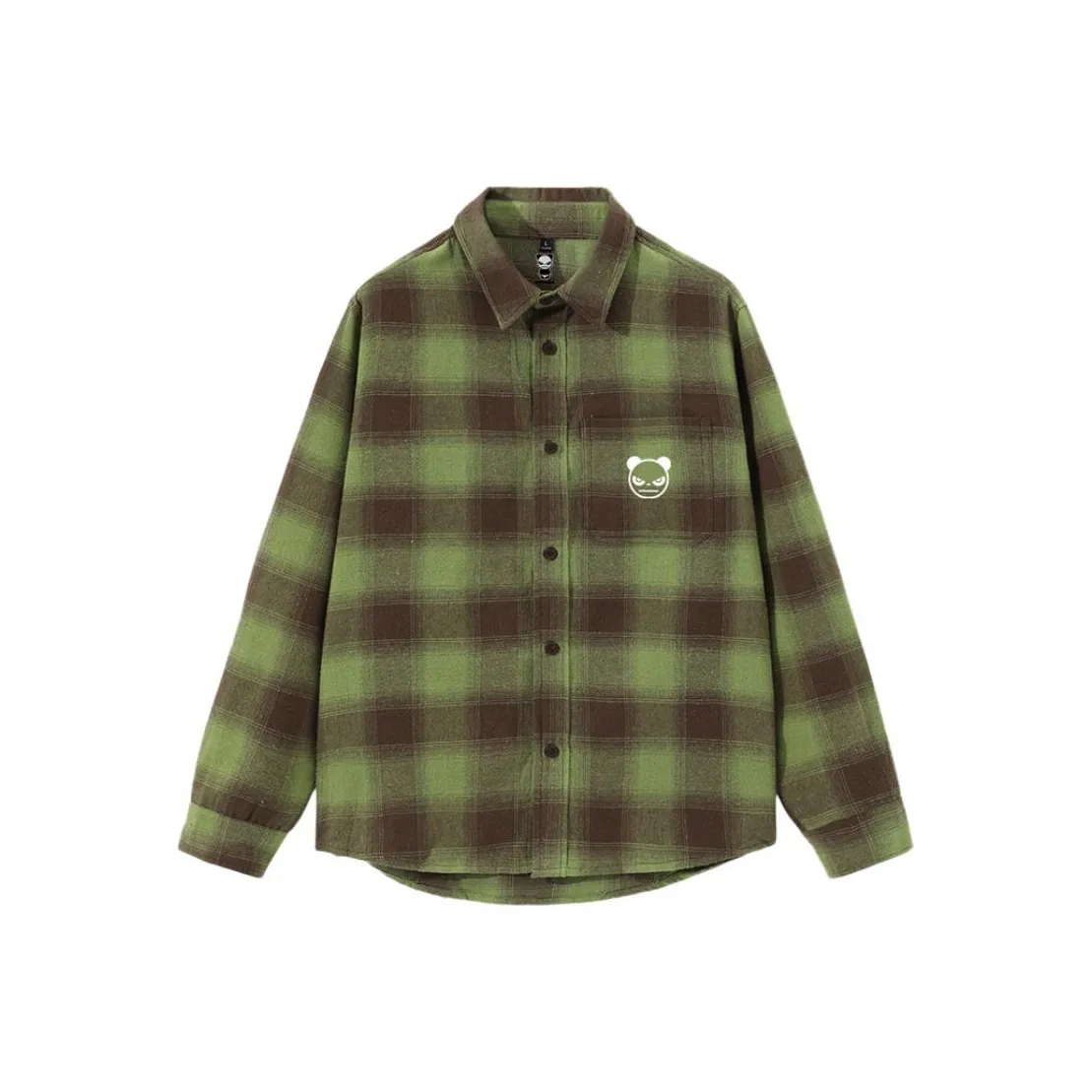 HIPANDA Зеленая клетка Унисекс Рубашки