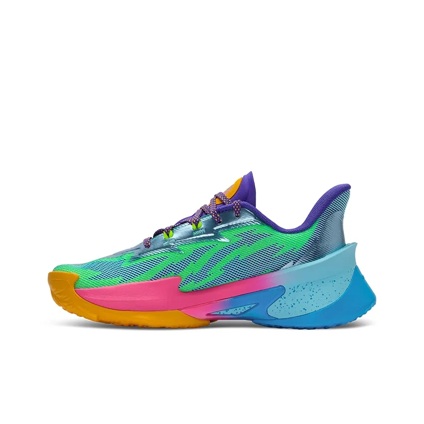 Under Armour CURRY SERIES 7 Амортизация Износостойкие Низкие Баскетбольные Кроссовки Унисекс