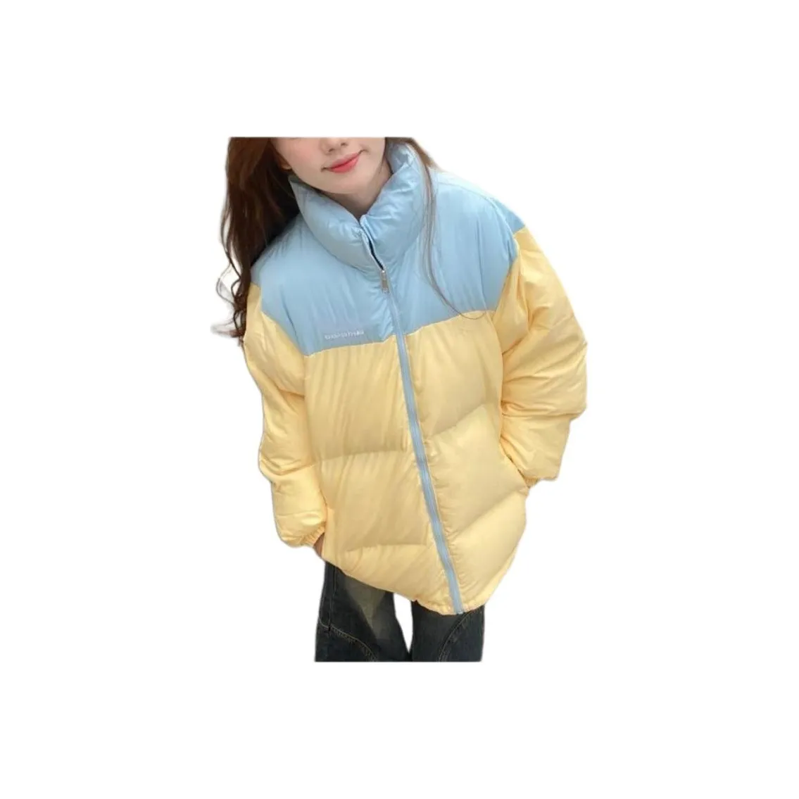 BONAS Желтый Женские пуховики