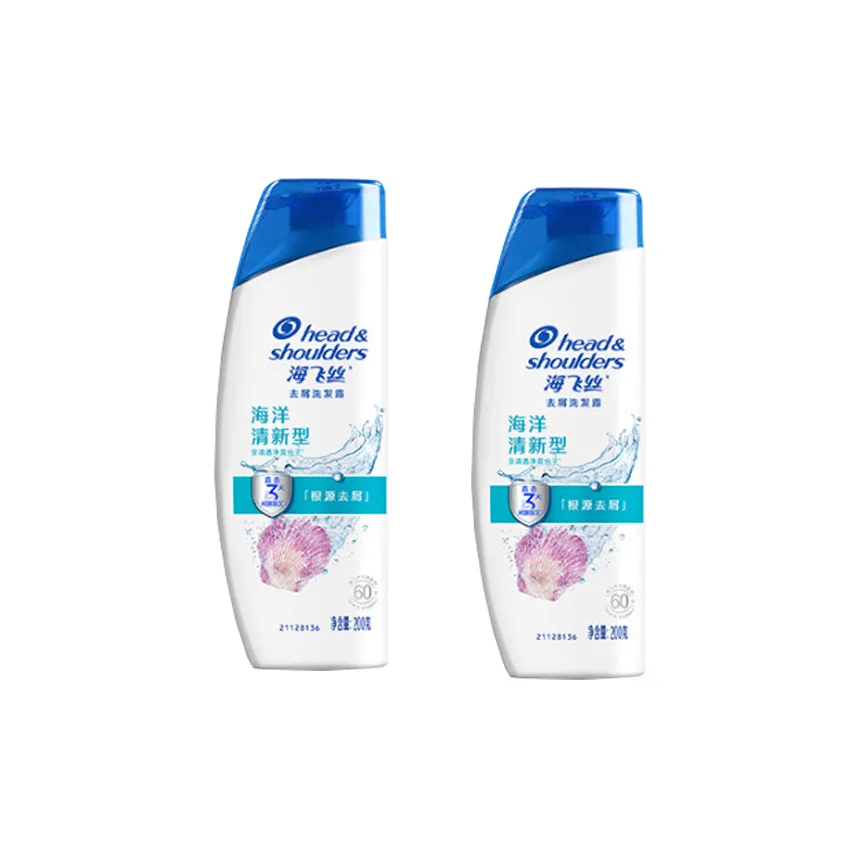 Head Shoulders Океанический Освежающий Шампунь для Лечения Перхоти Кедровый 200г 400г*2 750г