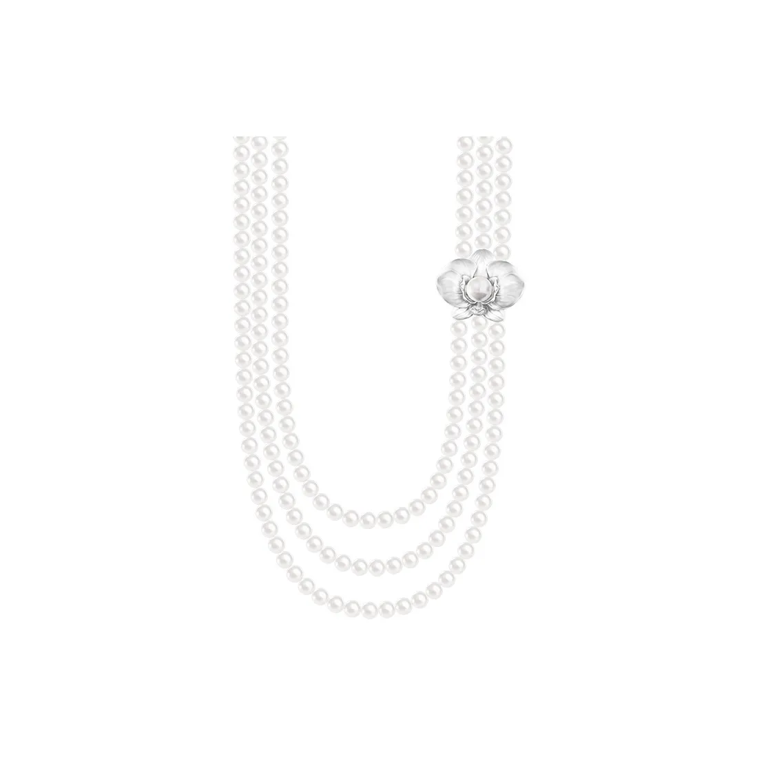 MACE MAVA Shell Pearl Золотое покрытие Медные ожерелья Женские