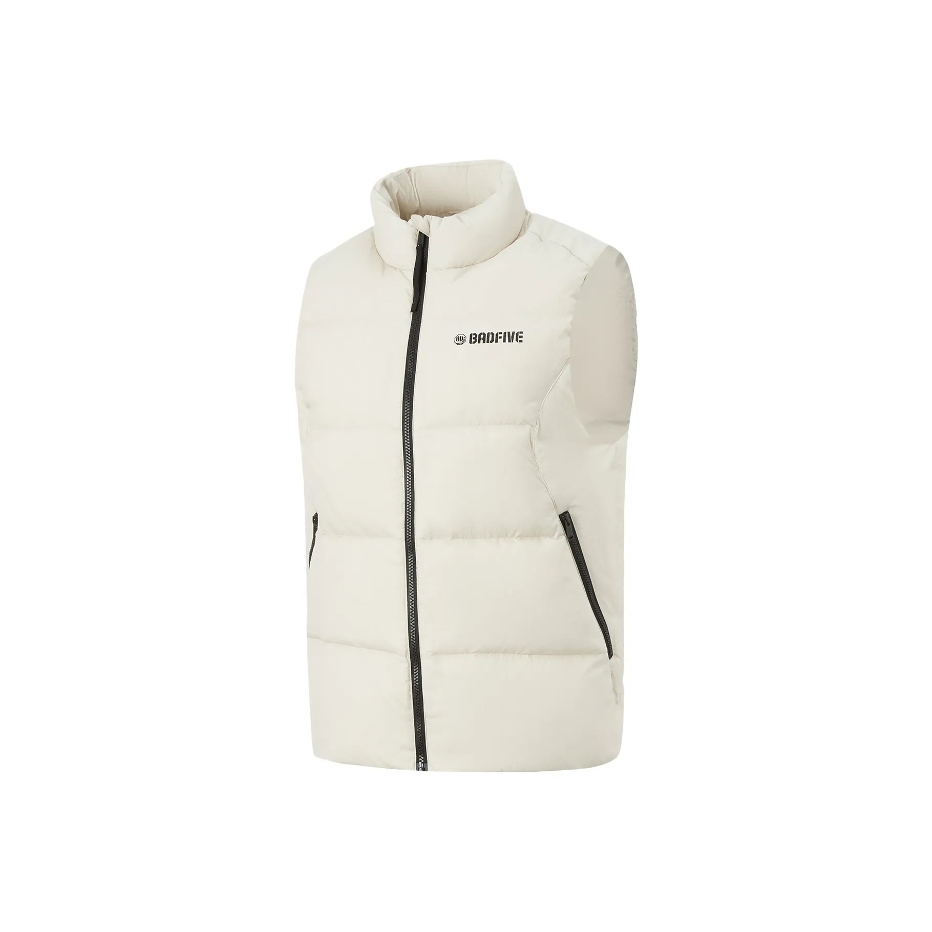 Подкладка Badfive Gravel Белый Серый Мужской Пуховый жилет