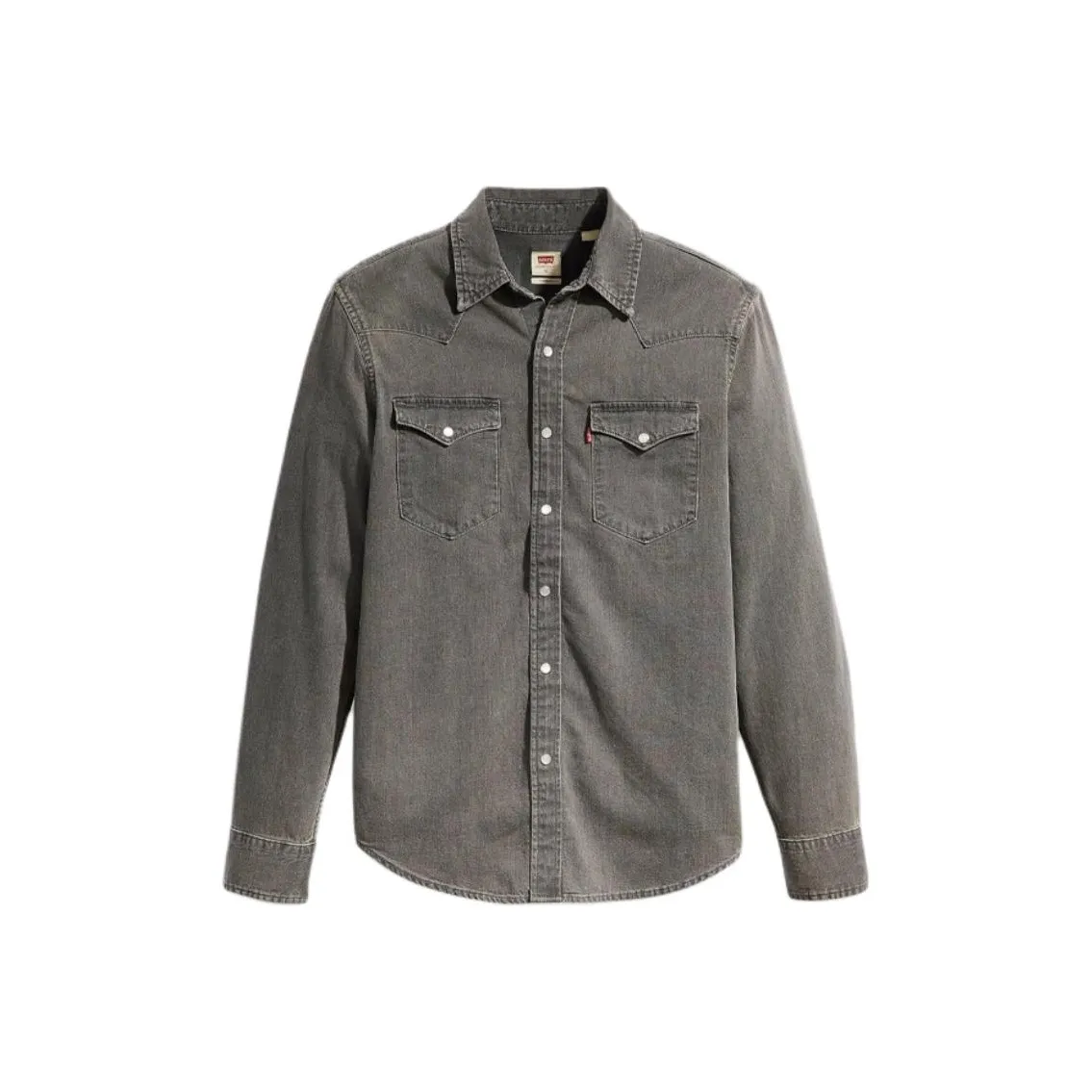 Levis Серые Мужские Рубашки