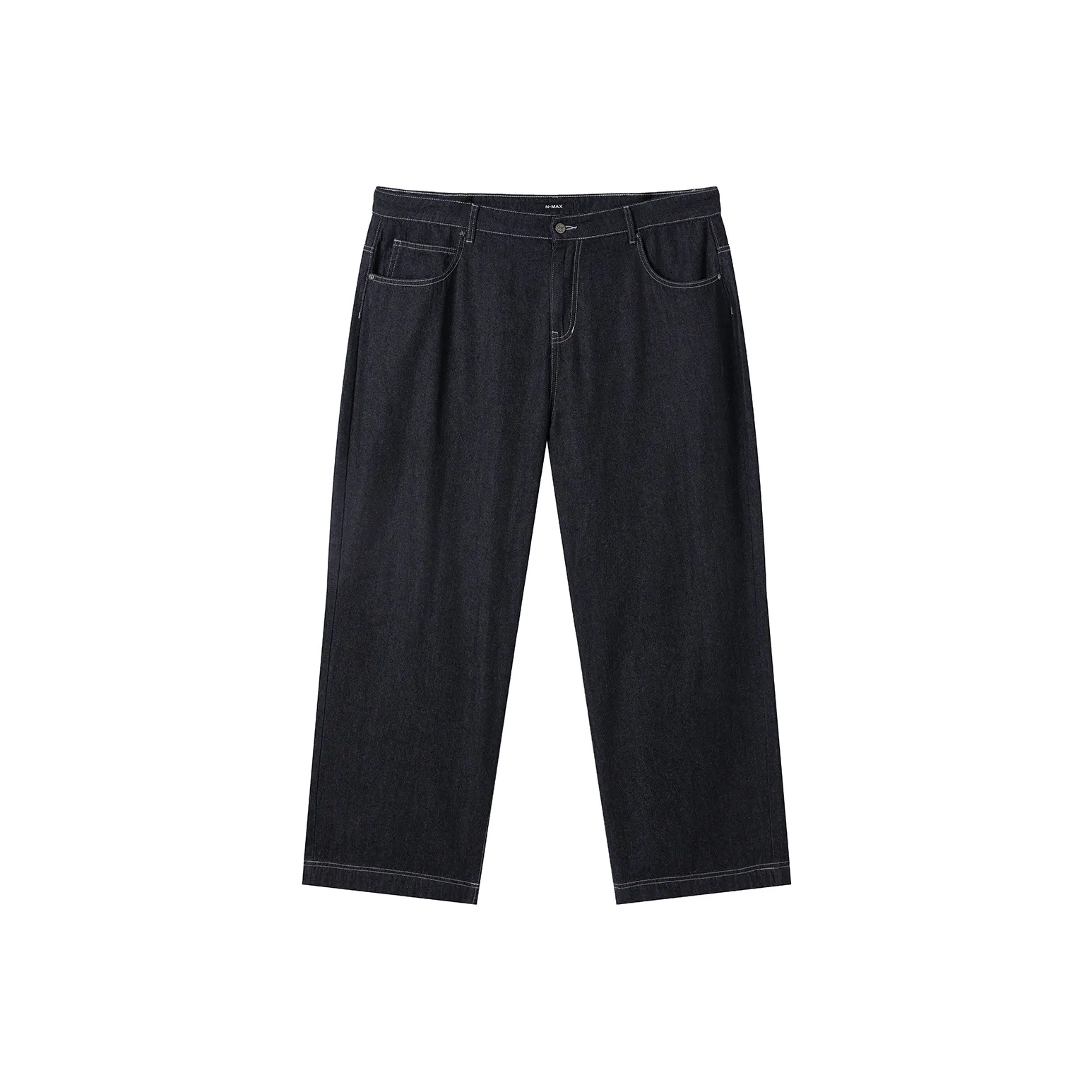 N Max Denim Черные Унисекс Джинсы