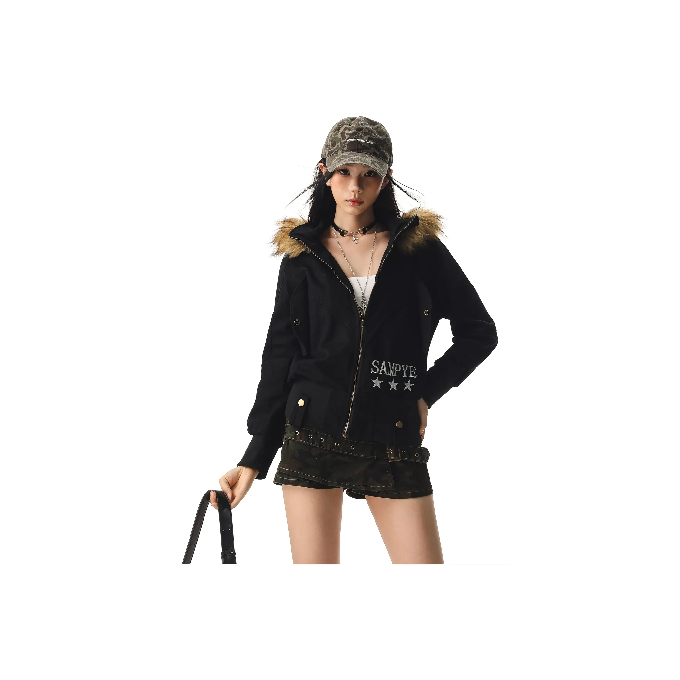 Captainbeer Черные Женские Куртки