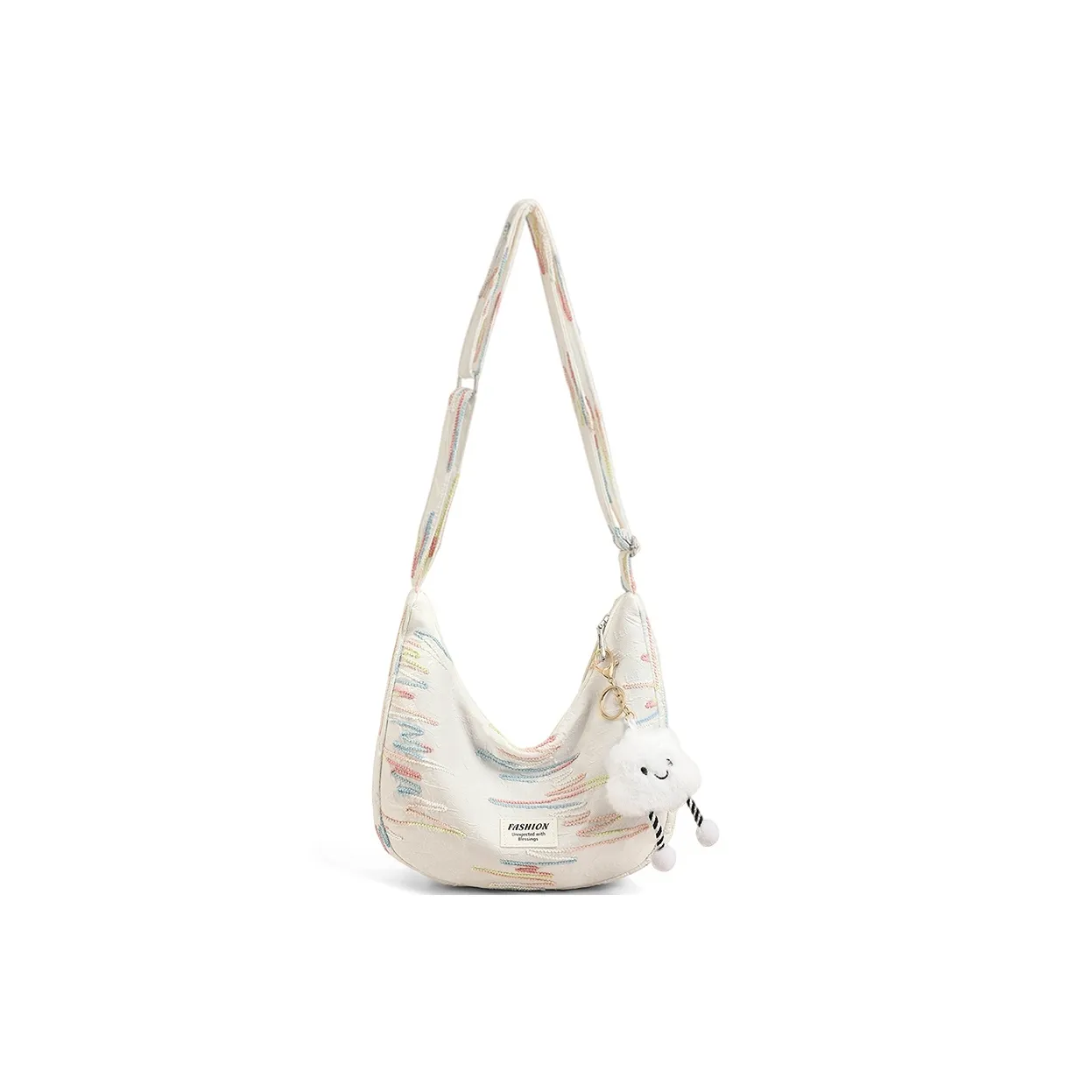 PT'SON Сумка через плечо Стандартная Женская Экрю